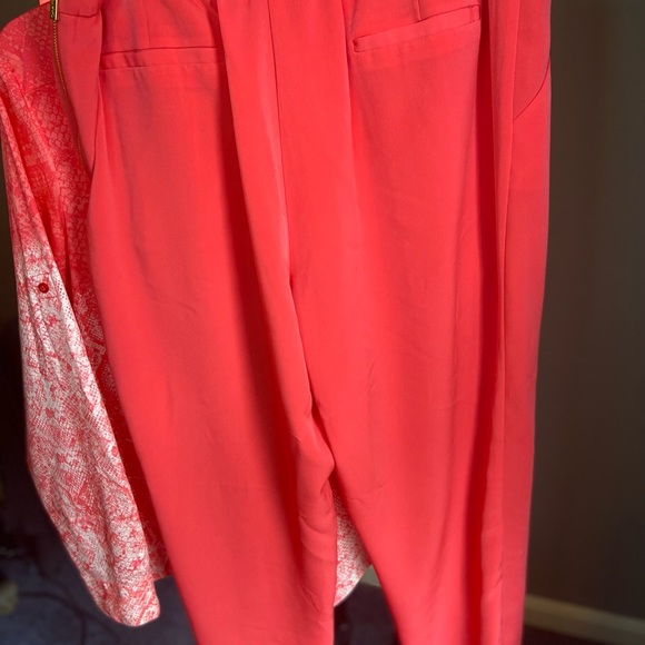 Two piece pants set (Orange) - Picture 7 of 13